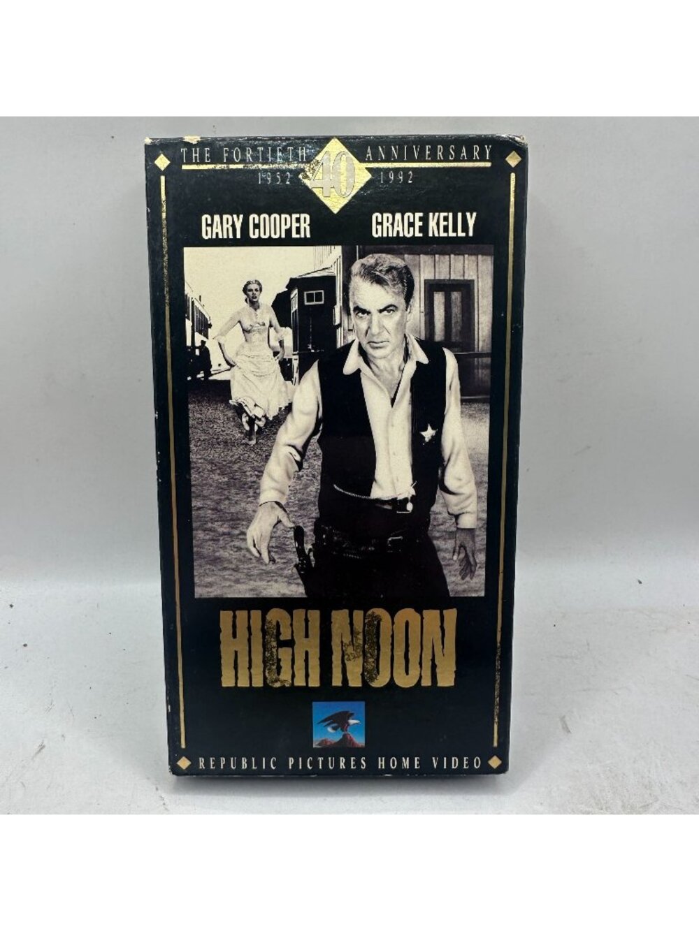 High Noon VHS 40th Anniversary Edition 1992 Gary Cooper Grace Kelly Classic West